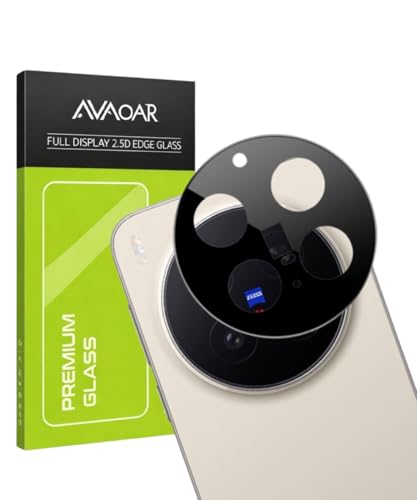 Image of AVOAR Camera Lens Protector Compatible with Vivo X300 Pro (1 Pack) - 9H Tempered Glass, Ultra Clear HD, Scratch Resistant, Military-Grade Protection, Bubble-Free Installation, Precise Fit, Case Friendly