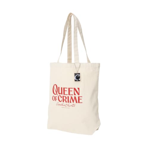 [HAYAKAWA FACTORY] トートバッグ アガサ・クリスティー Queen of Crime 「アクロイド殺し」刊行100周年記念 アクリルキーホルダー付き