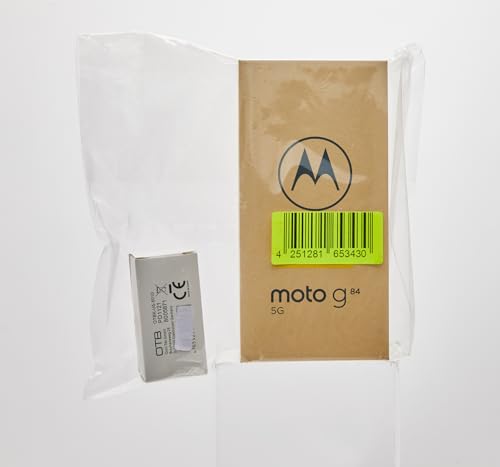 Motorola Moto G84 5G (GSM Unlocked, International Version) 256GB + 12GB RAM Dual SIM Android 13 Smartphone (Marshmallow Blue) - Image 7