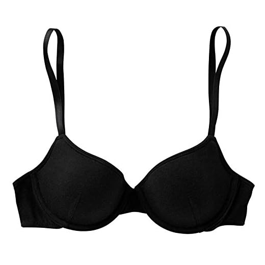 Schiesser Mädchen BH Bügel-BH gepaddet, Gr. 65A (65A), Schwarz (000-schwarz)