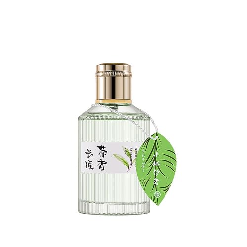 Romantic Perfume Watermelon Strawberry Fresh Fragrance Maiden Natural Lasting Student Eau de Toilette 1.7 Fl Oz (50ML, The aroma of tea)