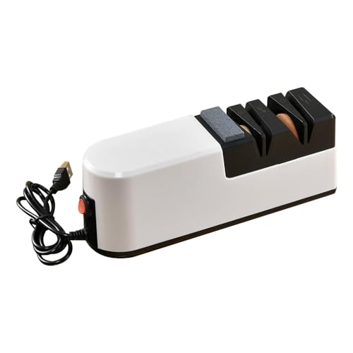 Affilacoltelli Elettrico Precisione con Ricarica USB