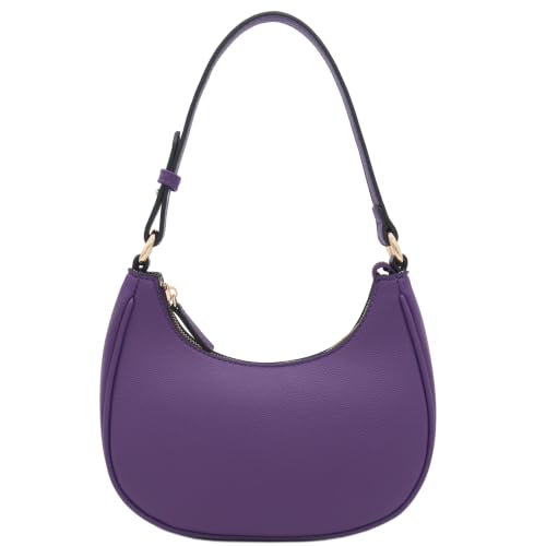 Image of FashionPuzzle Small Crescent Shoulder Bag Underarm Purse