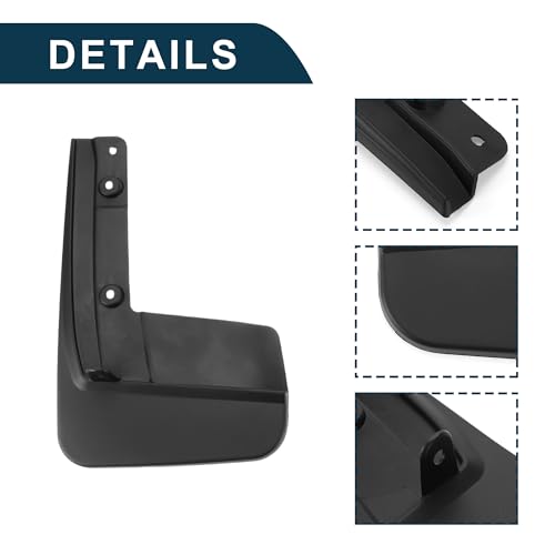 Image of Mud Flaps Splash Guards for Toyota Hiace 2019-2023 Front & Rear Mud Guards W /Mount Accessories