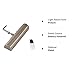 Concept Lighting 102L Cordless Remote Control LED Picture Light- 11 1/2 inch Antique Brass With Silver Undertones