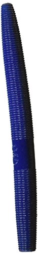 Yamamoto Baits Senko Worm, 10 Pack, 4in, Blue & Black Laminate, YAM-9S-10-904
