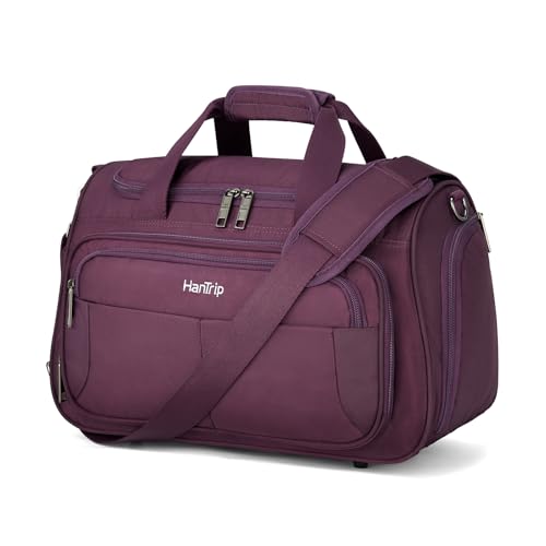 HanTrip Carry on Duffel Bag Foldable Duffle Bags for Travel,