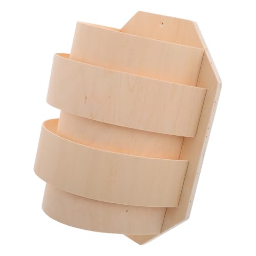BESPORTBLE Lámpara de Sauna Pequeña Pantalla de Madera para Esquina Cubierta Protectora Decorativa y Práctica Reemplazo Compatible para Sala de Sauna Resistente la Humedad