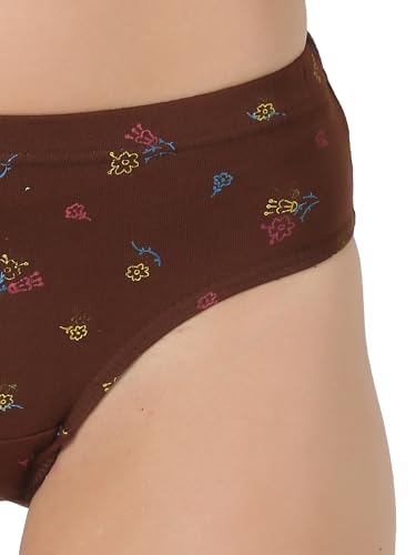 Image of Dollar Lehar Super Combed Cotton Women's Printed Hipster Panty - Actual Print May Vary