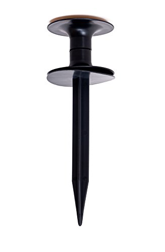 Preisvergleich Produktbild Fiberlane Schlauchumlenkrolle aus Kunststoff, Schlauchführung, Schlaucheckrolle SCHWARZ