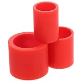 Amosfun 3 Stück Spindelreduzieradapter Kunststoff für Schleifscheiben 25,4/19/16 12,7mm Kompatibel mit Tischschleifmaschinen Vielseitiger Radgrößenreduzierer für Metall und