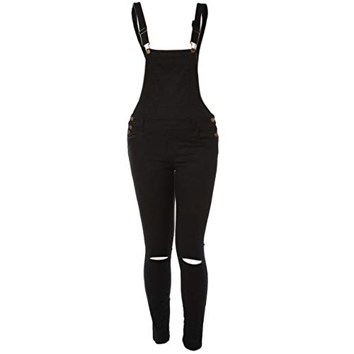 Baskuwish Denim Jumpsuit For Women Jeans Denim Jumpsuits For Women Womens Bib Overalls Denim thumb #1