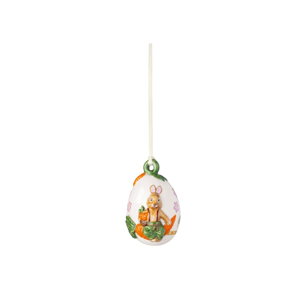 Villeroy & Boch - Annual Easter Edition, Annual Egg 2024, 5x5x7.5 cm, premium porcelain, limited collector's item, multicoloured
