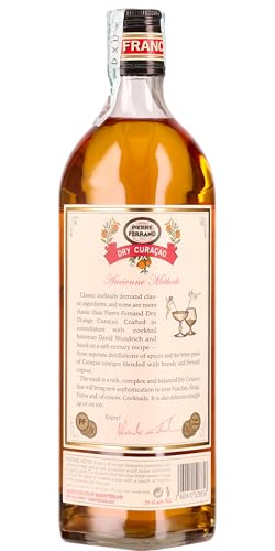 Ferrand Dry Curacao Triple-Sec | An Orange Liqueur to wake up your cocktail | 70cl | 40% ABV