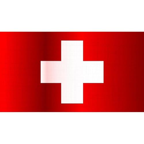 Taza de cerámica CafePress 11 oz con bandera Suiza miniatura 3