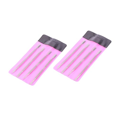 Didiseaon 8pcs Nail Cuticle Remover Professional Dead Skin Scraper Tools for Manicure and Pedicure Cuticle and Exfoliators for Home and Salon Use