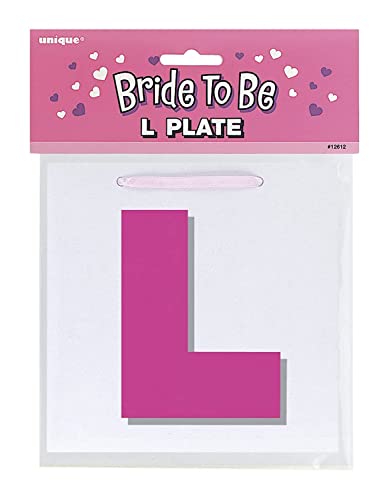 Unique Party 12612 - Bride to Be L Plates