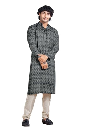 Kurta en coton Vardha haut de gamme à motif imprimé numérique