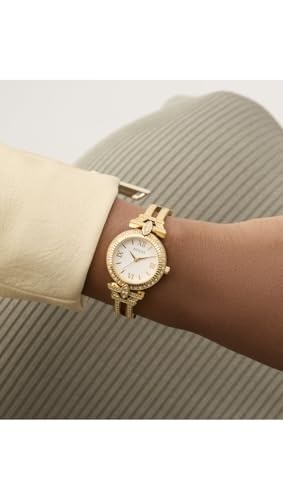 Image of Guess Round 28mm White Dial Analog Women Watch - GW0864L2