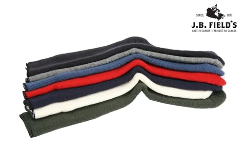 J.B. Field's Alpine -30 Below Winter Socks, Over-the-Calf Merino Wool Thermal Socks, 2 Pairs3