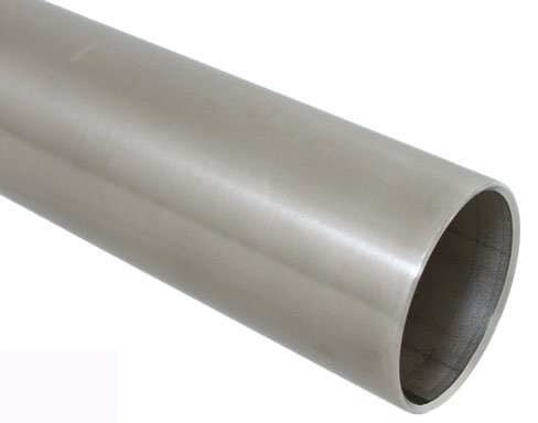 Edelstahlrohr 42,4 x 2,0 mm - 200 cm - Korn 320 (S030110)