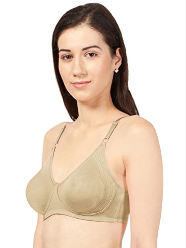 Image of SONARI Olivia Womens Non Padded Tshirt Bra | Wire Free, Adjustable Straps, Hook & Eye Closure, Soft & Stretchable, Cotton Material and Moderate Coverage, Handwash Only