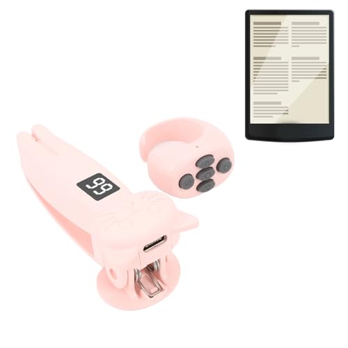Control Remoto Page Turner for Kindle, Page Turner Clicker para iOS//Tabletas Lectura de Novelas,...