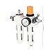 145Psi Tire Changer Machine Parts Air Pressor Oil Water Separator with Pressure Gauge, Oil Water Regulator Separator Regulator Trap Filter Tire Changer Air Pressor Fit for Eagle Ranger Triumph
