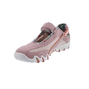 Allrounder NIRO sneaker klittenband, rozenwater, C. Suede 98 / Open Mesh 06 N819