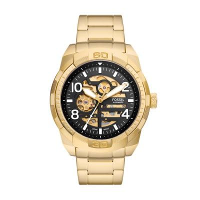 Fossil Men Stainless Steel Analog Multicolor Dial Watch-Me3257, Band Color-Gold (B0CPLZJ8GG) Amazon Price History, Amazon Price Tracker