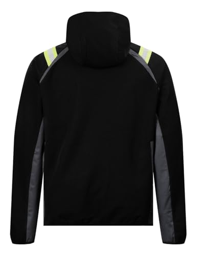 Image of Mens Lightweight Jacket Soft Shell Windbreakers Water-resistant Hiking Safety Outerwear