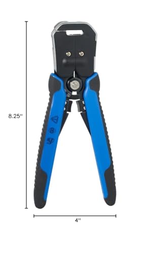 Klein Tools 11061 Self-Adjusting Stripper / Cutter, Heavy Duty, for 10-20 AWG Solid, 12-22 AWG Stranded, and Romex Wire 12/2 and 14/3 - Image 6