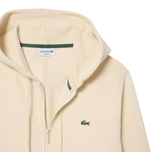 Image of Lacoste Men's Classic Fit Zipped Fleece Sweatshirt