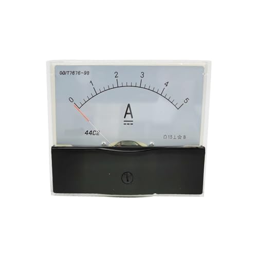 Ampèremètre analogique direct 44C2-A indicateur de courant continu DC 3A boîtier 100x80