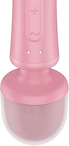 Satisfyer, vibrador, 2 en 1, 'Triple Lover', 24 cm, 3 motores controlables por separado, resistente al agua (IPX7), modo susurro, silicona respetuosa con el cuerpo, color:rosado