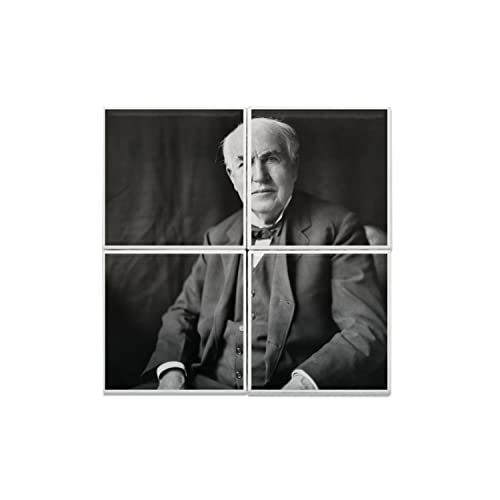 Portrait Edison céramique pour salon et bureau élégant
