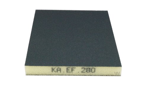 KA.EF. Schleifmatte Korn 280 P1000 Schleifschwamm Schleifpad Vlies Schleif Scheiben Cover