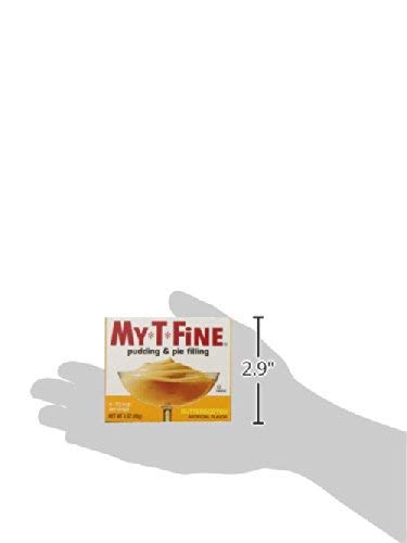 My-T-Fine Pudding Dessert Mix, Fat Free, 3 oz Boxes (Butterscotch, Pack - 12)