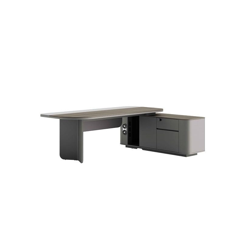 NEBE Mesa Escritorio Escritorio de Oficina for Jefe, Gerente y Ejecutivo Escritorio