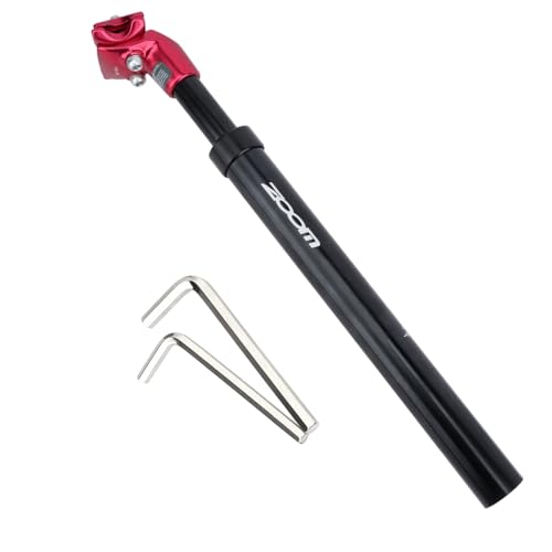 Yongness Tige de Selle à Suspension pour vélo,Tige de Selle à Suspension à Ressort,diamètre 27,2mm,30,9mm,31,6mm,adaptée aux vélos...