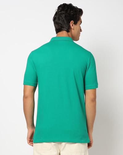Image of Gap Men Solid Slim Fit Polo Neck Short Sleeves T-Shirt