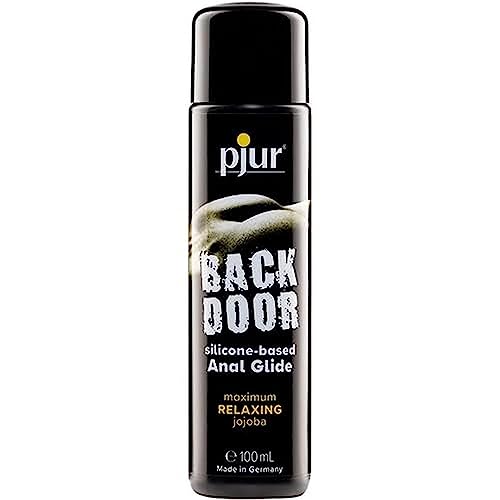 Pjur Back Door Glide Anal Lube Silicone Personal Sex Lubricant with Jojoba 3.4 Fluid Ounces / 100 Milliliter