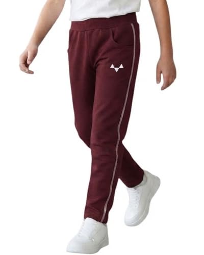 Image of Boys Regular Fit Cotton Pants, Track Pants and Lowers for Boys Age 4-14 Years Kids