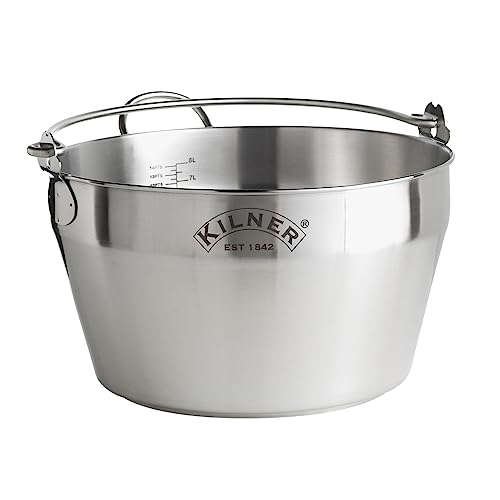 Kilner Jam Pan S/S 0025.413, Acero, Plateado, 30 cm