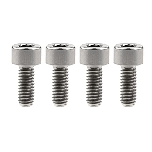 Boulon hexagonal titane M4 10mm pour l'allègement de votre vélo de course