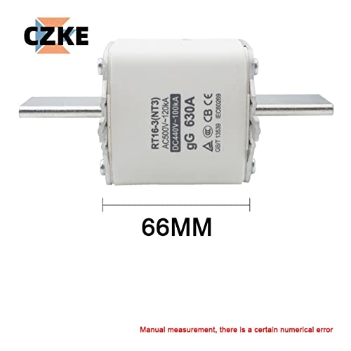 Fusible rapide NT3 400A en céramique coupure instantanée pour interrupteur sectionneur - 3