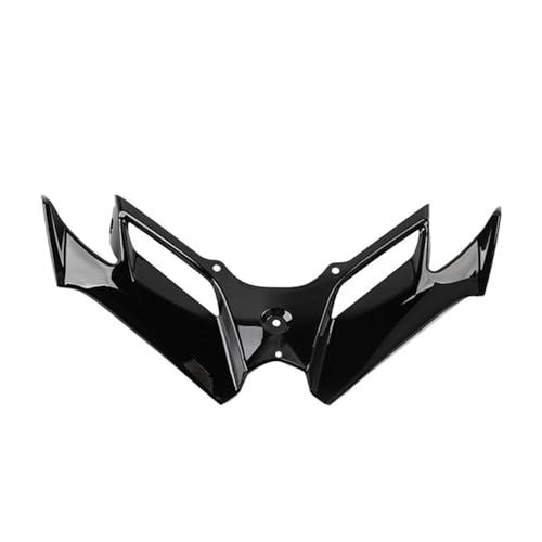 Carénage moto universel noir avec protection becquet arrière pneumatique avant