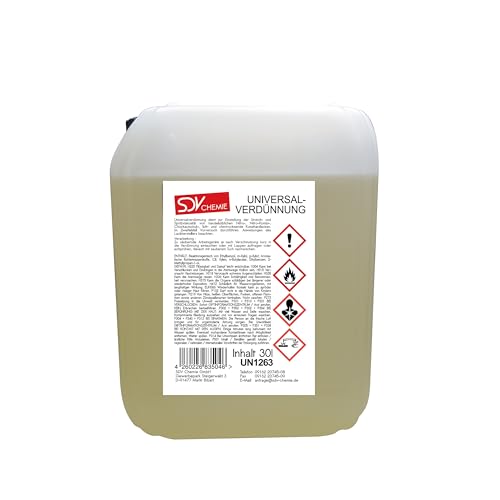 SDV Chemie Universalverdünnung 3x 30 Liter 90L Nitroverdünnung Waschverdünnung Lackverdünner