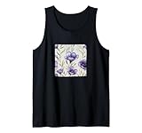 Lisianthus Flower Watercolor Pattern Merch