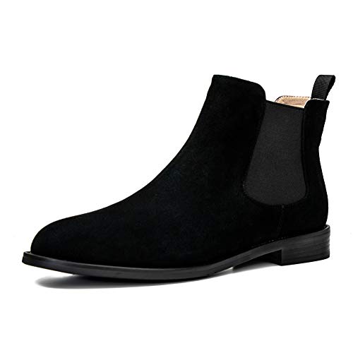 ONEENO Women's Casual Suede Chelsea Boots - Main Image
